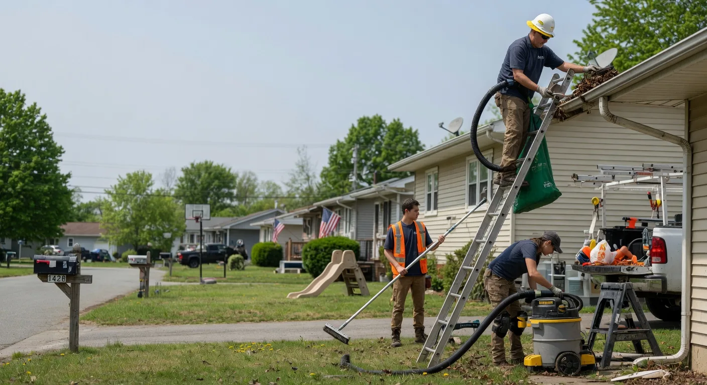 Gutter Installation in Bascom, OH near me